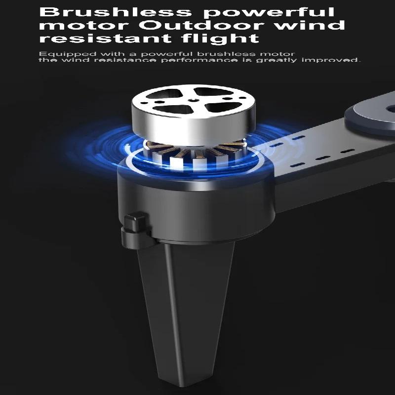 Foldable Mini Brushless Motor Drone, Quadcopter Remote Control Aircraft, High-definition Aerial Photography, Optical Flow Positioning