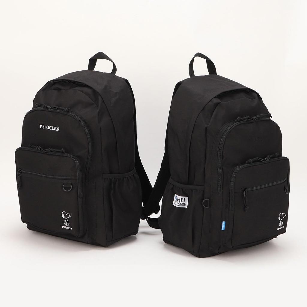 May Ocean Rucksack für Herren, 62122, Schwarz