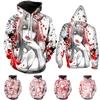 Cozy And Stylish Anime Darling In The Franxx Zero Two Pattern Unisex Hoodie