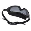 Swim Goggles with Earplugs PC Silicone Clear Lens Wide View Anti Fog Swimming Goggles for Adults Men Women Black