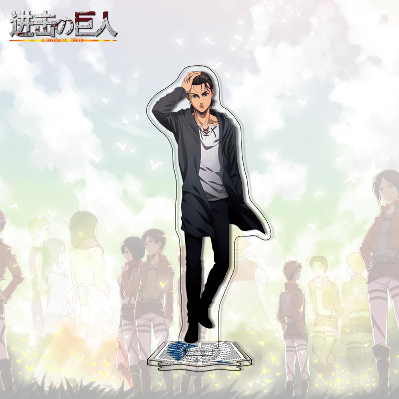 On Attack Titan Acrylic Stand 41-80 Anime Figure Custom Made Drop Shipping Distributor Merchandise For Kids Adults Children's Birthday Gift Holiday