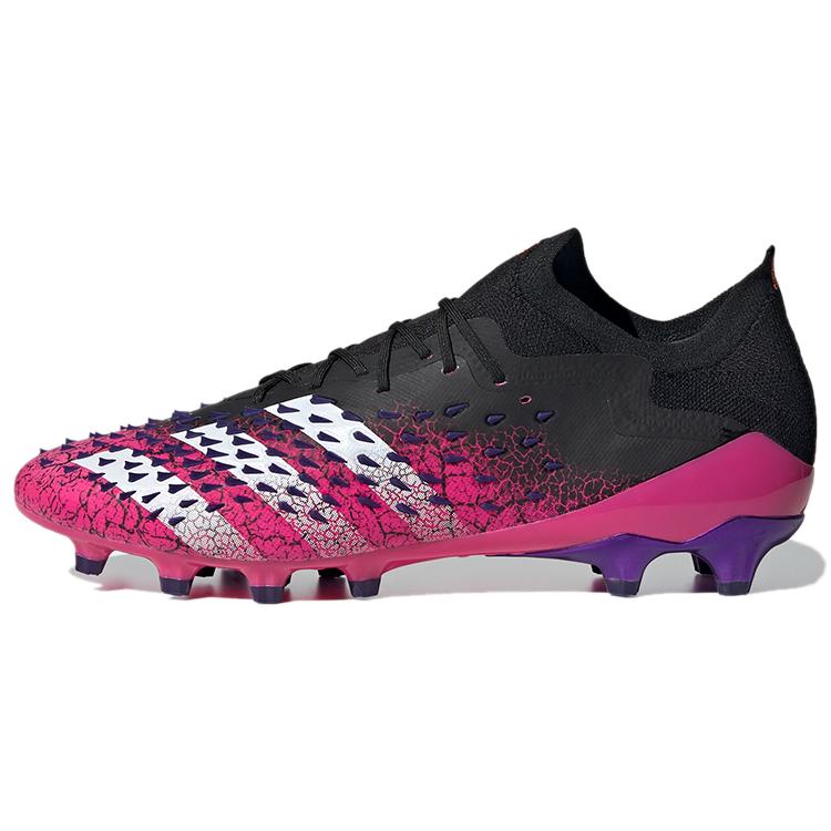 

new Adidas Predator Freak .1 L Ag Artificial Grass Black Pink 42