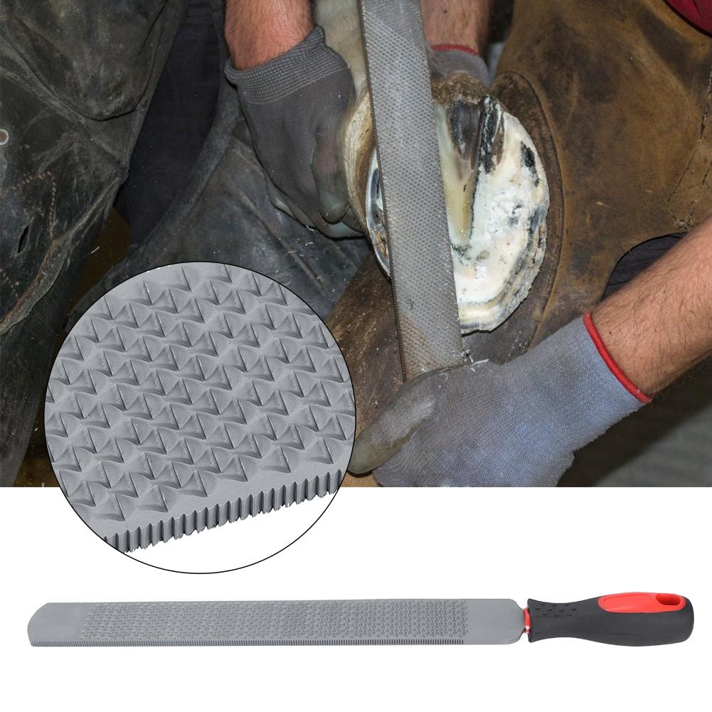 Doppelseitige Hufschmied-Pferdefeile Hufbeschneidung Beschlagswerkzeug Reitzubehör