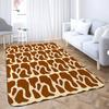 Animal Skin Pattern Leopard Print Carpet Home Bedroom Floor Decor Large Size Mat Non-slip Coffee Table Area Rug Bathroom Doormat
