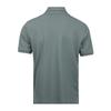 Emporio Armani Ss26 Striped Trim Eagle Logo Embroidered Business Casual Short Sleeve Polo Shirt Men Polo Shirts EM004606AF23090U9170