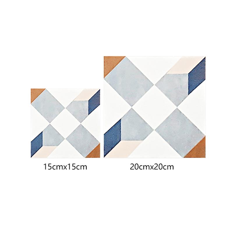 

15x15 см/20x20 см 16 шт. в скандинавском стиле наклейки на настенную плитку из ПВХ для кухни, ванной комнаты, декоративные самоклеящиеся наклейки на стену 15cmX15cmX16pcs