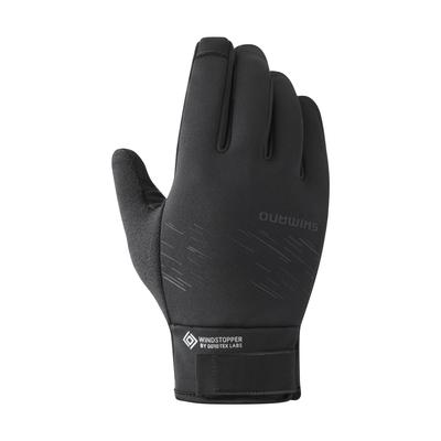 SHIMANO Cycling Gloves WINDSTOPPER Insulated Gloves M Estimated Hand Black Size Circumference 20.3-22.9cm Color