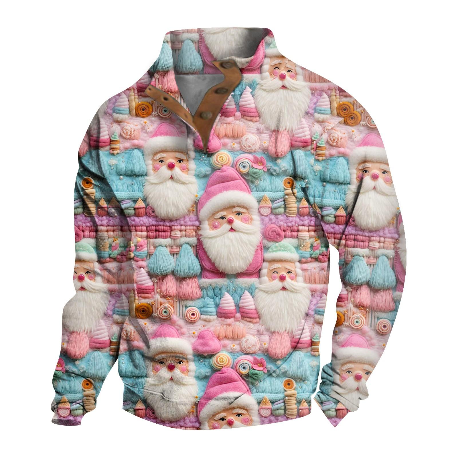 

Весенне-осенняя мужская толстовка с воротником-стойкой на открытом воздухе, повседневные свитера, топы L розовый