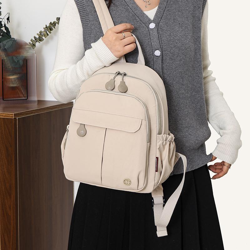 Backpack Women Lightweight Handbag Waterproof Nylon Large Capacity Commuter Backpack