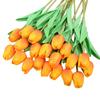 PU-Tulpe Künstliche Blume, Simulationsstrauß, Real Touch, Mini, Weihnachten, Familie, Garten, Hochzeitsdekoration