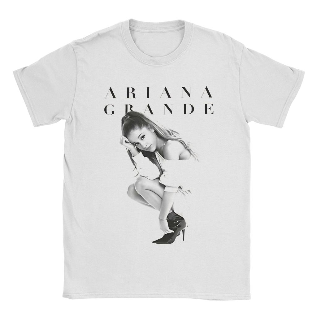 Zangeres Ariana Grande Tour Album 2026 T-shirt Zomer Katoenen T-shirts Voor Unisex Nieuwigheid Custom Logo T-shirt Korte Mouw Top T-shirts