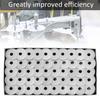 100pcs Aluminum Industrial Sewing Machine Bobbins 6-5 Oblique Aluminum Bobbins  Industrial Sewing
