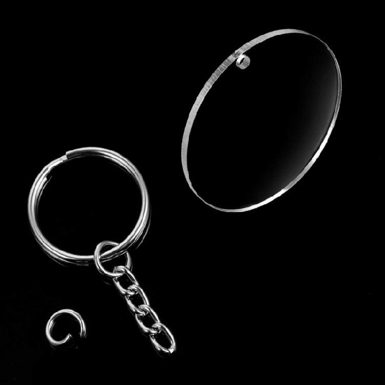 Acrylic Keychain Diy Handicraft Acrylic Ornament Blanks for Craft Projects