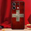 Switzerland Swiss Flag Case For Xiaomi Redmi Note 9 10 11 12 13 Pro Plus 9S 10S 11S 12S Redmi 12 10C 9C 13C Coque
