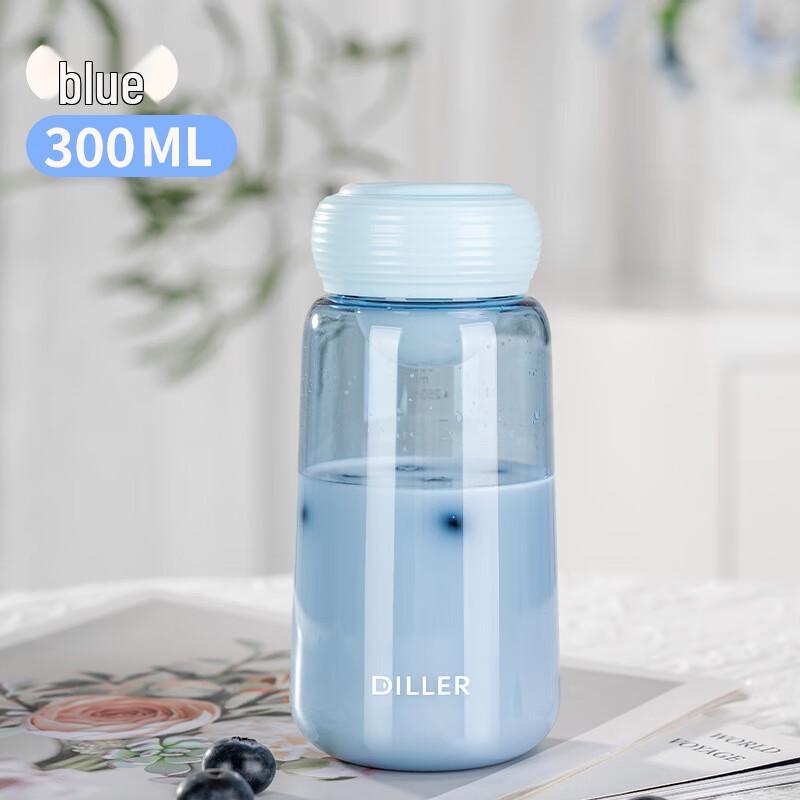 Dilebell Portable Tea Infuser Glass Bottle