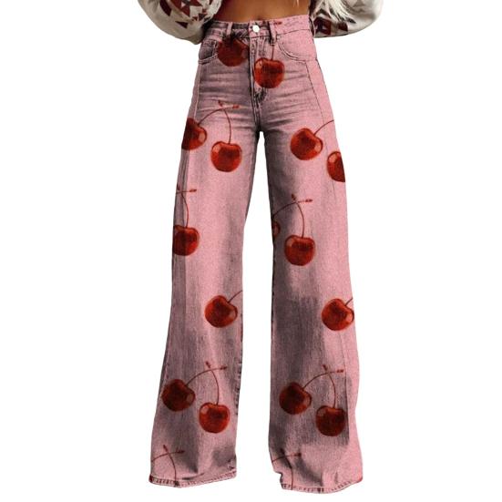 

Женские повседневные брюки с широкими штанинами и карманами, свободные брюки на молнии и пуговицах, дышащая ткань, моющиеся нелиняющие прямые брюки, уличная одежда XL