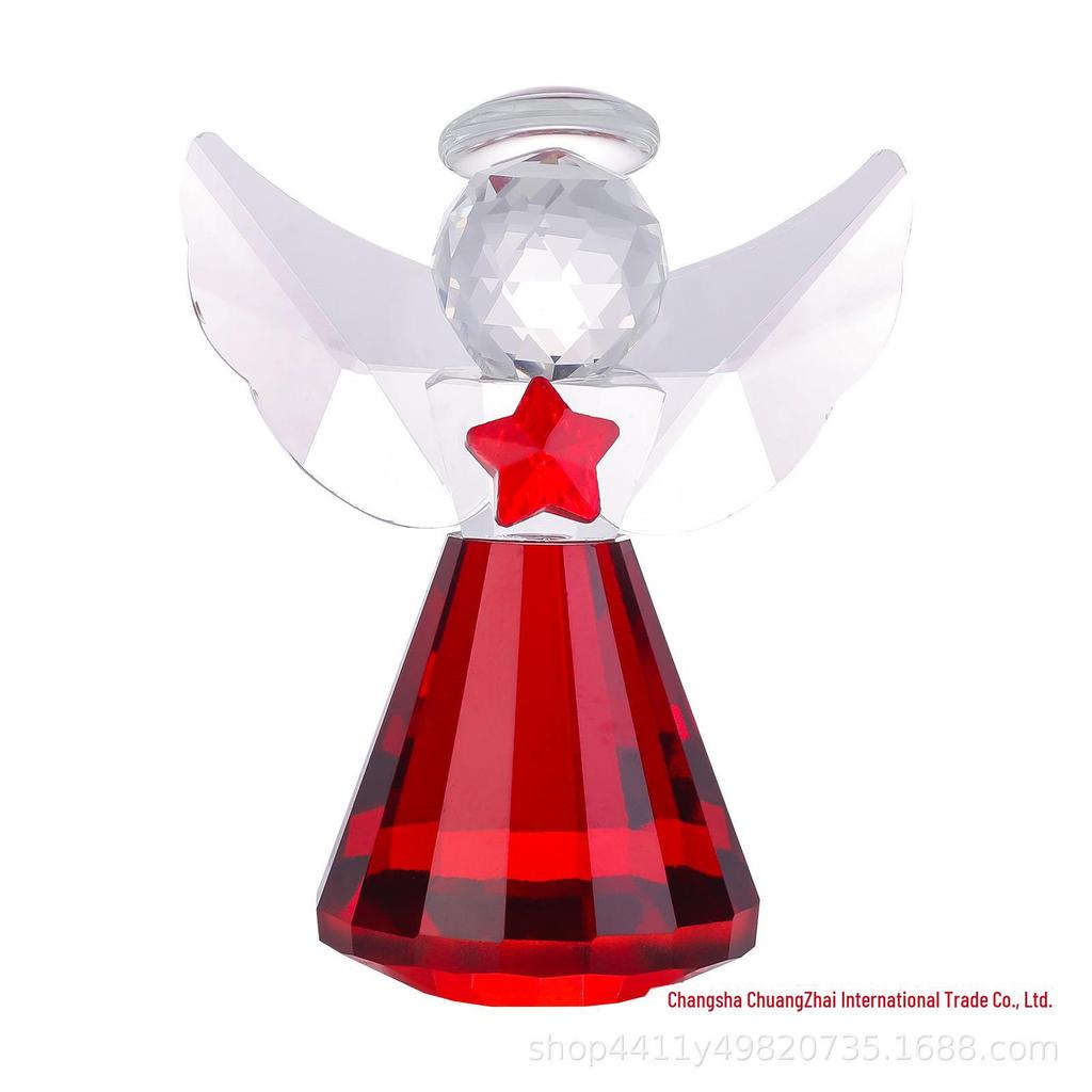 Crystal Angel Ornament - Creative Gift for Birthdays and Weddings