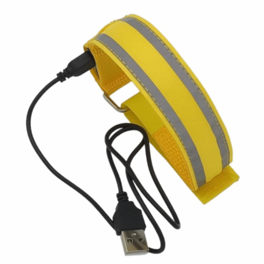Waterproof LED Light Armband Portable Night Reflective Armband LED Running Light  Outdoor Sports