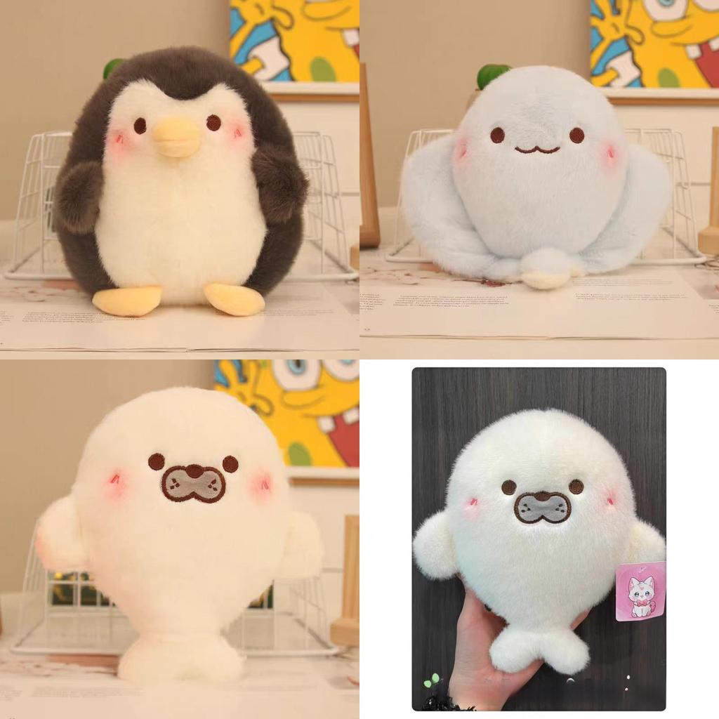 Plush Penguin Toy With Soft Pp Cotton Filling For Kids Playroom Decor