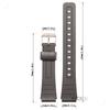 Resin Watch Accessories Suitable for Casio F-91W F-84 F-94 F-105 Men's Replacement Band  Waterproof Watch Band Rubber Strap
