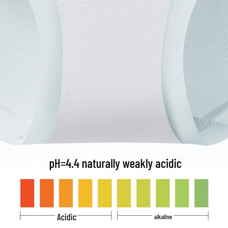 Herbal Nature Seamless PLA Antibacterial Mid-Waist Underwear for Women