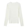 Women's Slim Fit Long Sleeve Pullover T-Shirt