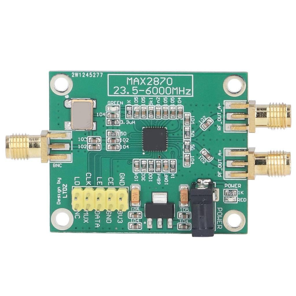 MAX2870 RF Signal Source Module Signal Generator Board USB 5V Power Supply 23.5‑6000Mhz