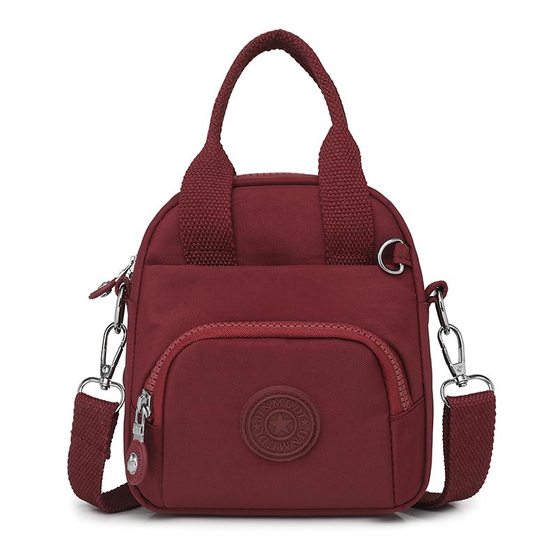 Leichte Umhängetasche mit mehreren Fächern für Mütter mittleren Alters und ältere Mütter Handytasche Reisehandtasche