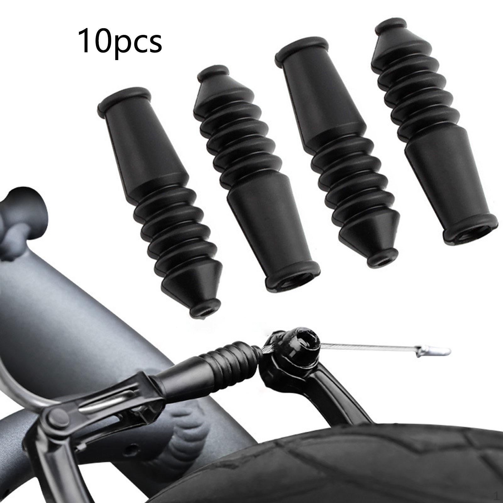 

10Pcs Bicycle V-brake Cable Brake Boots Sturdy Spare Parts Simple Installation Protection Sleeves