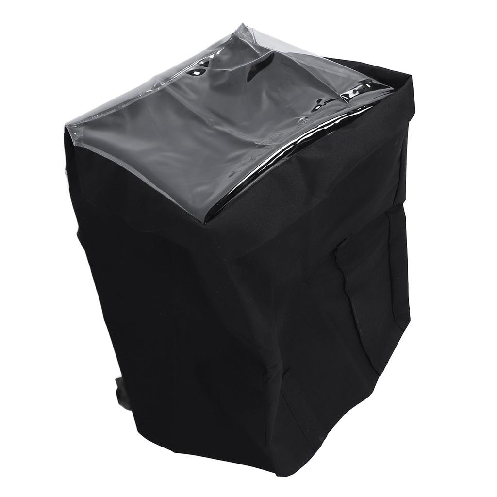 Heater Pump Cover Polyester Canvas Waterproof Spa Heater Pump Cover with Zipper and Transparent PVC