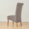 1/2Pcs Nordic Xl Size Dining Chair Cover Solid Color Washable Chair Slipcover Removable Elastic Seat Case El Banquet Home