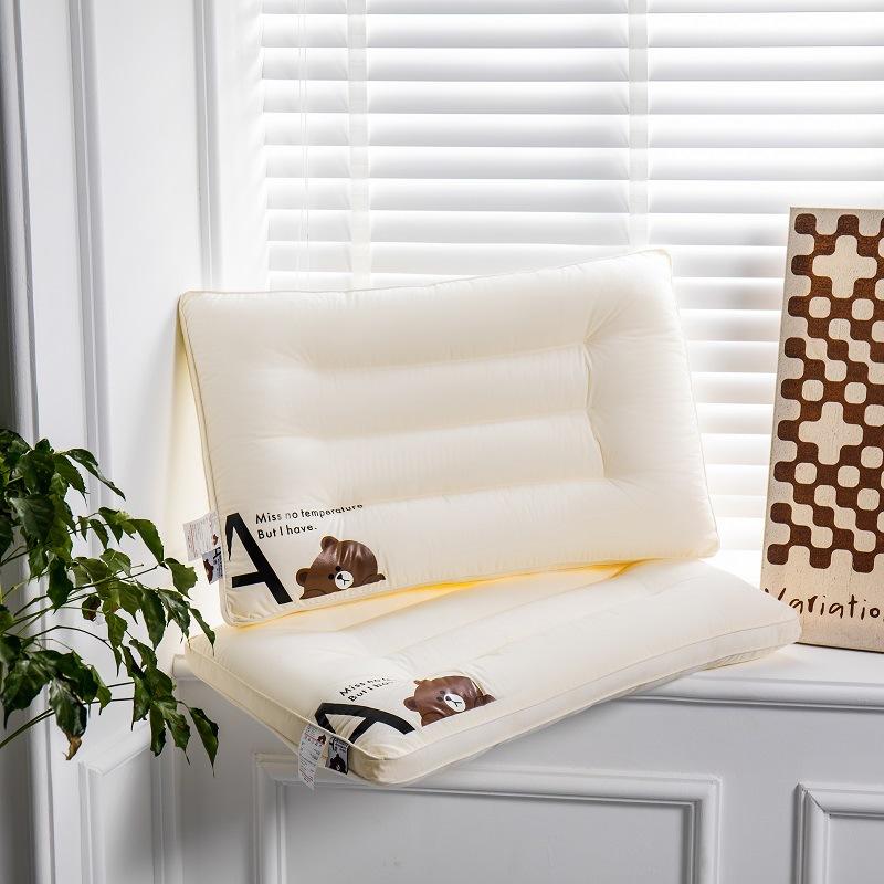 

Подушка для детей класса А из хлопка с семенами кассии, цветами и травами, подушка для взрослых, студенческая подушка из перьев и хлопка, домашний текстиль Nantong 48*74