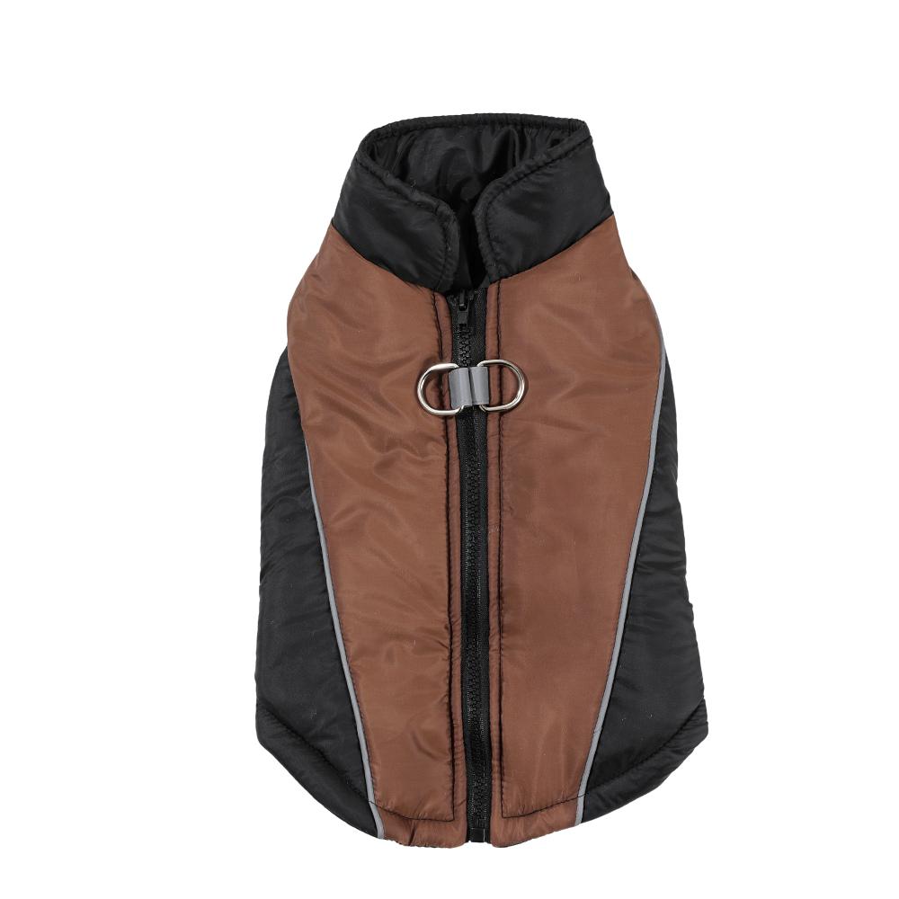 Reflective Dog Clothes For Small Medium Dogs Cats Winter Warm Windproof Vest Coat With D-Ring Yorkies Pug Overalls Pet Outfits