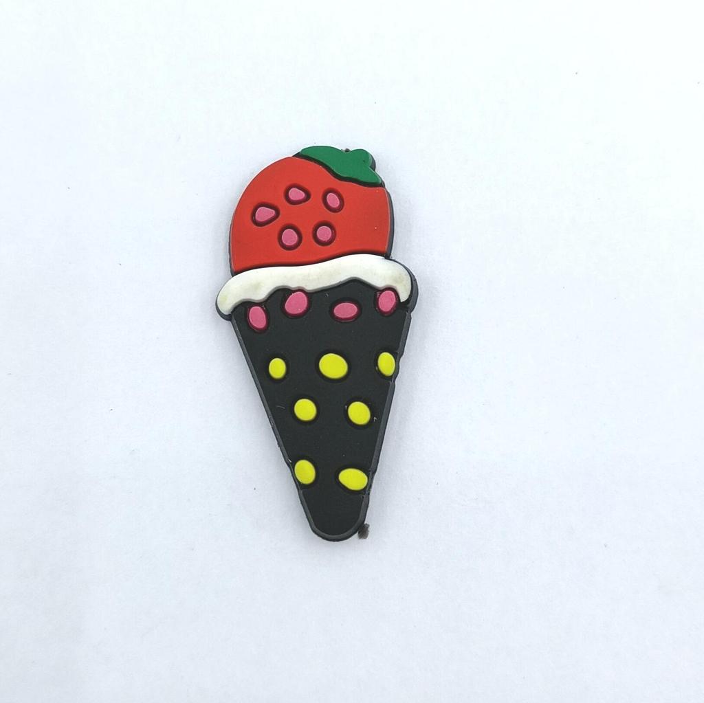 Cartoon Ice Cream Keychain, Phone Case, Hair and Shoe Accessories, DIY Buckles, and Storage Box
