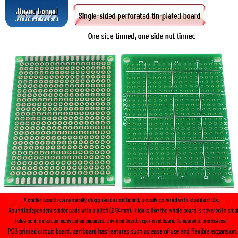Universal Single-Sided PCB Prototyping Board