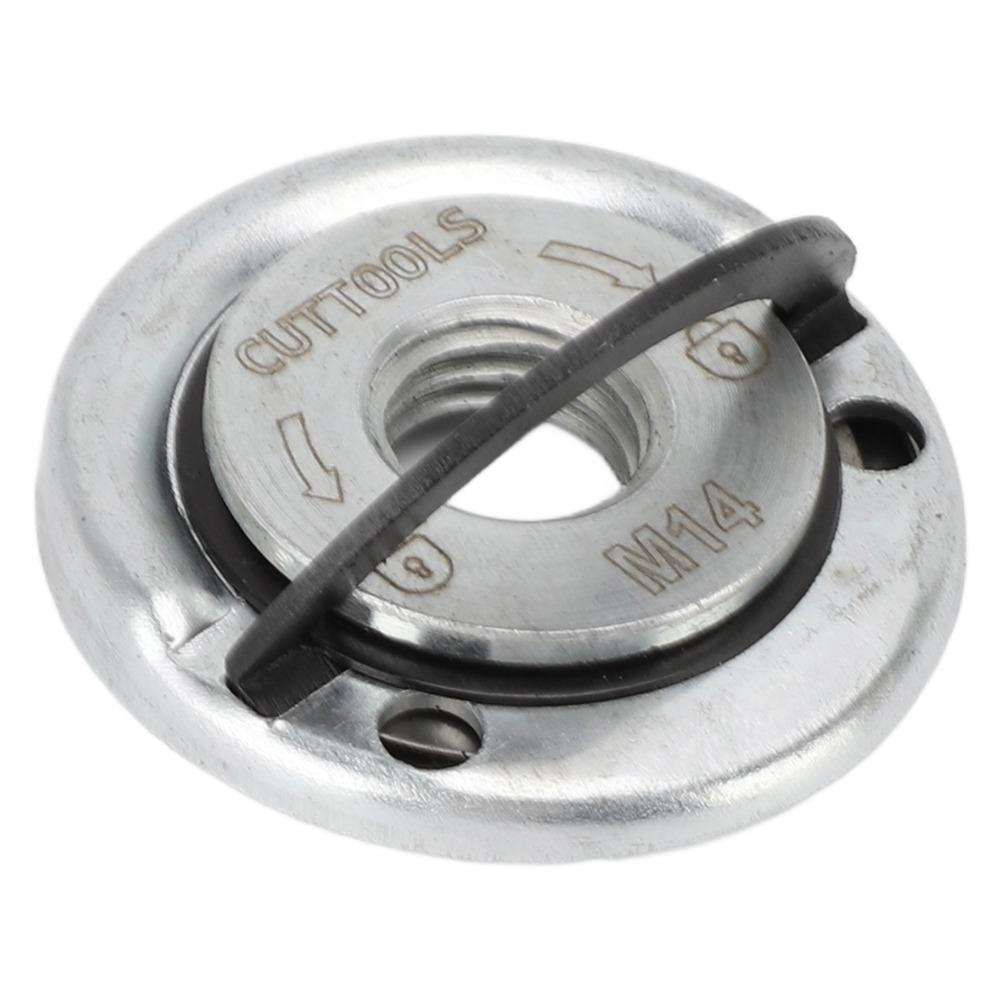 2pcs Self-Locking Angle Grinder Flange Nuts Quick Release Grinder Locking Nuts Replacement