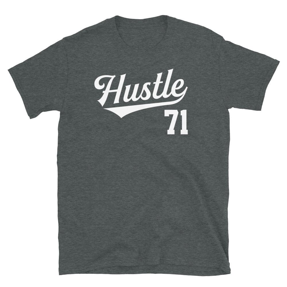 

Hustle 71 Entrepreneur Success Baseball Jersey Short-Sleeve Unisex T-Shirt 4XL