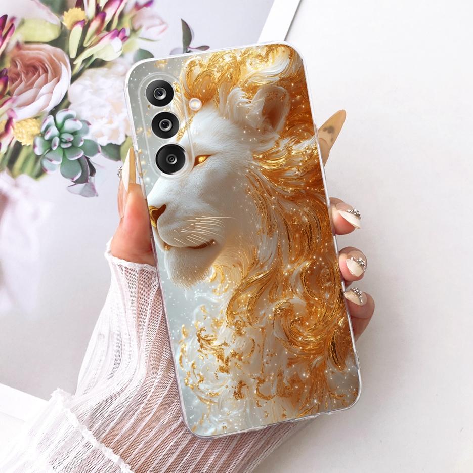 For Samsung Galaxy M36 Case SM-M366B Luxury Flowers Butterfly Painted Cover Soft Silicone Case For Samsung M16 M36 M56 5G Fundas