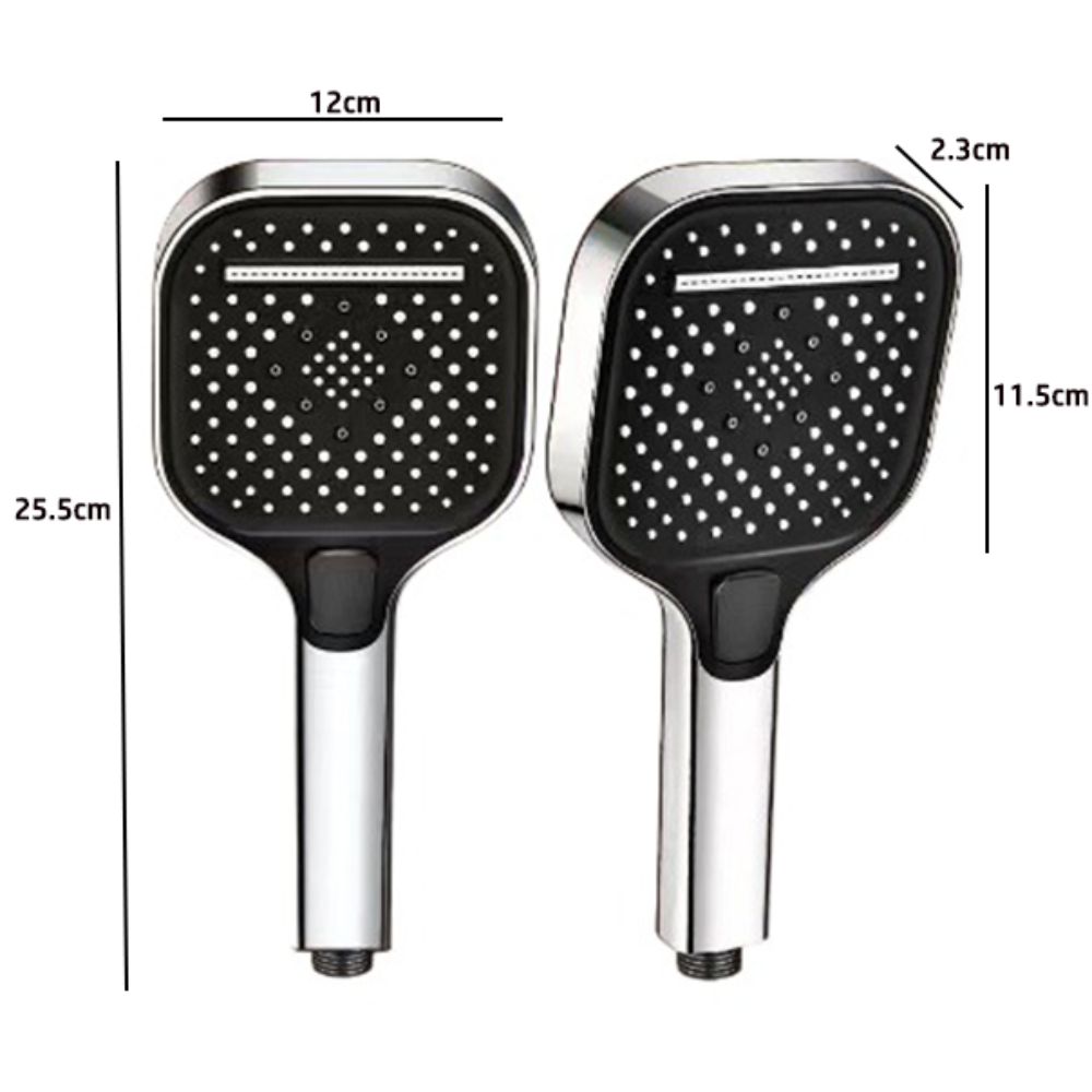 Large Panel Bathroom Accessories Large Flow Rainfall Shower Replacement Hand Shower Head  Universal