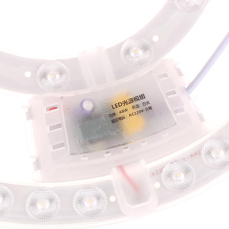 1 Sada 12W 18W 24W 36W 48W LED Panel Panelové Světlo Náhrada Stropní Ventilátor Nástěnné Svítidlo Kulatý Modul 220V LED Stropní Světlo Modul