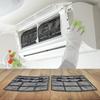 2pcs Air Conditioner Indoor Unit Hanging Dust Protector Air Conditioner Filter Dust Protector Accessories