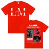 Rapper Luis Miguel Album Tour Graphic Tshirts Male Harajuku Hip Hop Oversized T Shirt Unisex Women High Quality Casual Cotton Tees