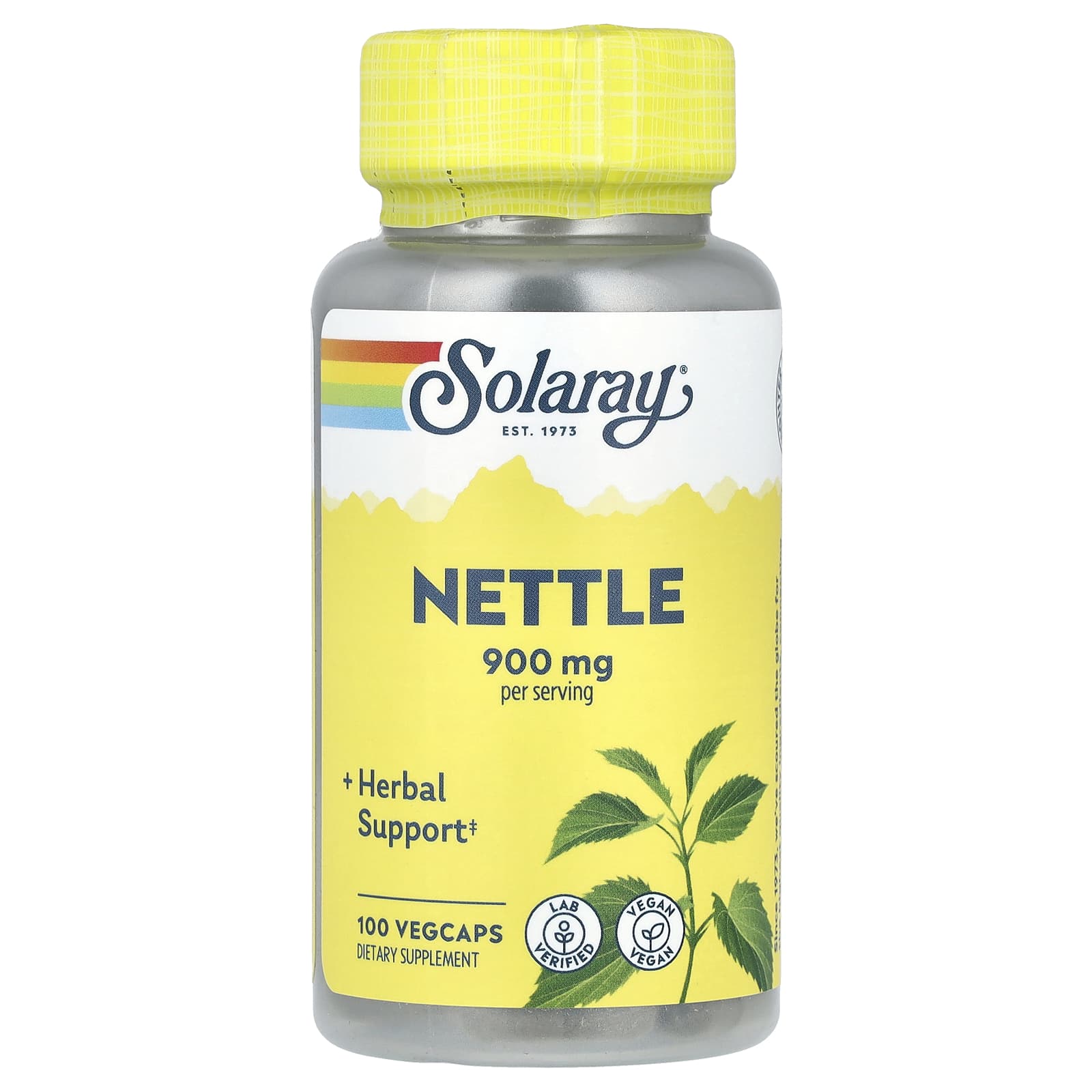 

Nettle, 450Mg, 100 Vegcaps
