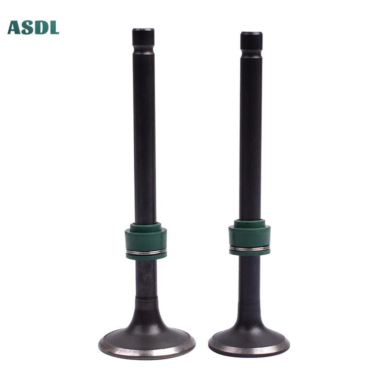 For Honda CA250 CA 250 250cc MotorBike Parts Engine Inlet Outlet Intake Valve and Exhaust Valve Stem Kit 1 Cylinder