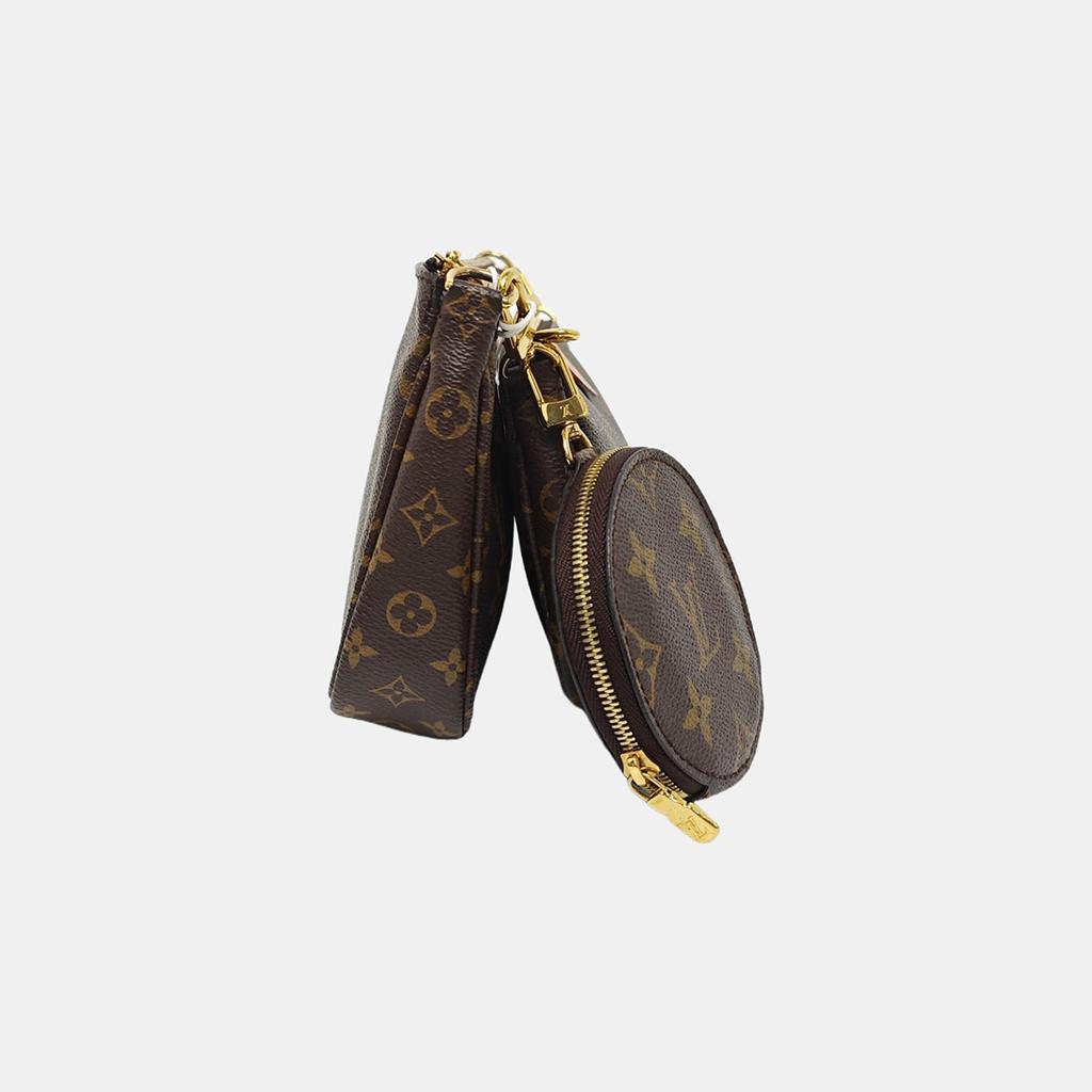 [Pre-Owned] Multi Pochette Accessoires Chain Monogram Five-In-One Combination Bag Coated Canvas Leather Mahjong Bag Underarm Hand - Very Good #1MUXL9K