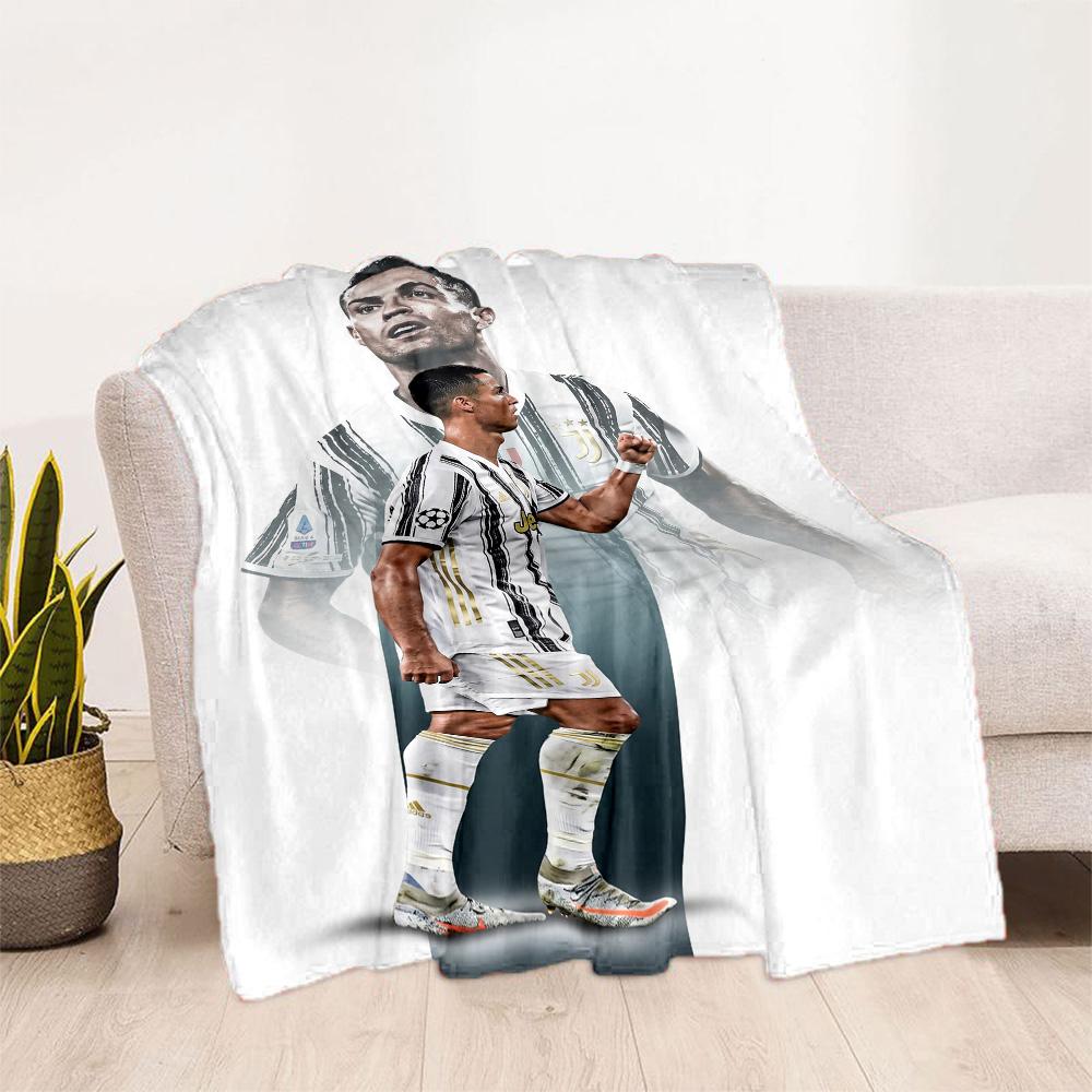 Cristiano Ronaldo Juventus Blanket Warmthful Decor Perfect for Couch Livingroom Bedding for All Occasions Warmthful Decor