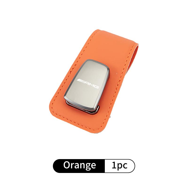 Magnetic Car Sunglasses Holder Eyeglass Hanger Ticket Card Clip For Mercedes Benz AMG W202 W212 W213 W220 W221 W222 C180 C200