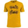 Mens Black Vinmcent Shadow Motorcycle T Shirt Present Gift