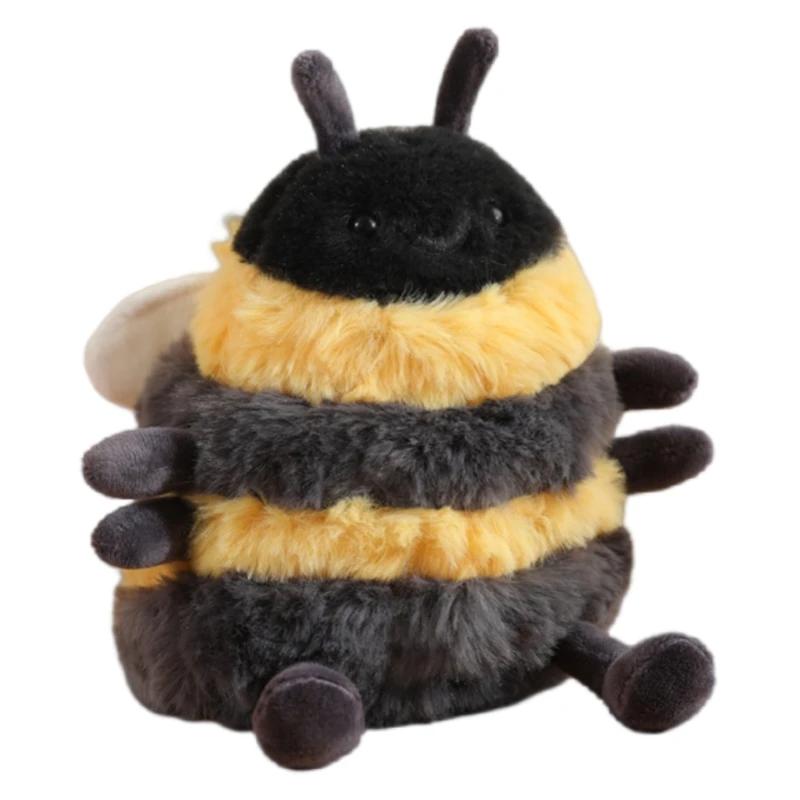 

18cm Cute Adorable Albee Bee Plushies Insect Cartoon Stuffed Funny Bee Doll Soft Cuddly Plushies Children s Room Decoration Gift 18cm