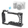 High Quality Aluminium Alloy Camera Video Cage Accessory Movie Making Stabilizer for Sony A6000 A6100 A6300 A6400 A6500